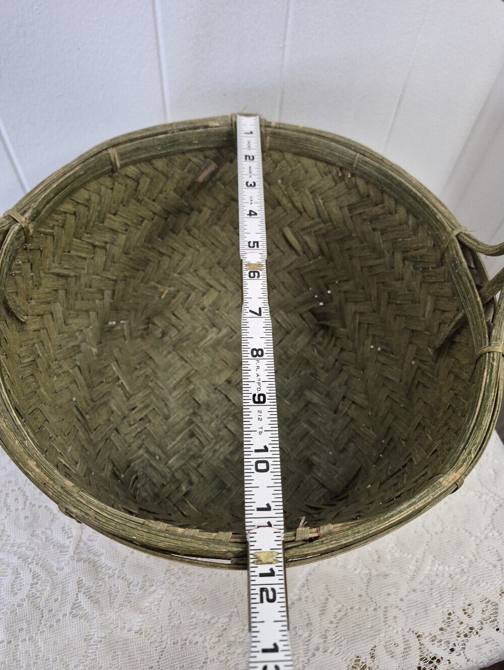 Woven Cow Basket - Picture 4 of 10